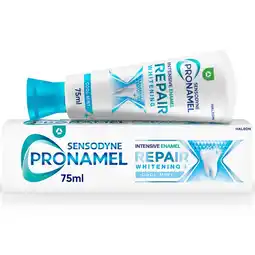 Morrisons Sensodyne pronamel intensive enamel repair whitening toothpaste offer