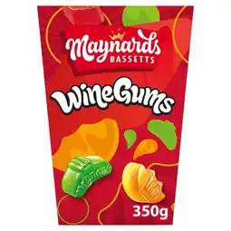 Morrisons Maynards bassetts wine gums carton offer
