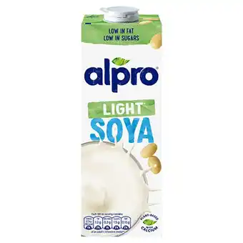 Morrisons Alpro soya light long life drink offer