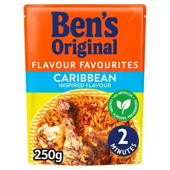 Morrisons Ben's original caribbean microwave rice offer
