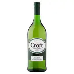 Morrisons Croft original sherry fine pale cream offer