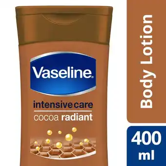 Morrisons Vaseline intensive care cocoa lotion offer