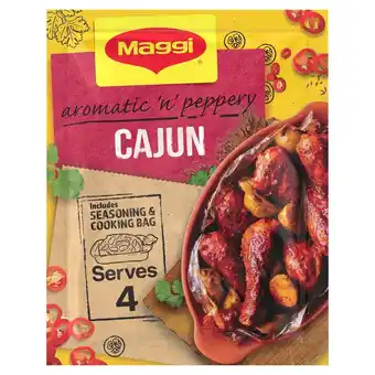 Morrisons Maggi juicy chicken cajun seasoning offer