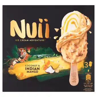 Morrisons Nuii coconut and indian mango ice cream offer