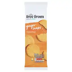 Morrisons Morrisons free from ginger snaps offer