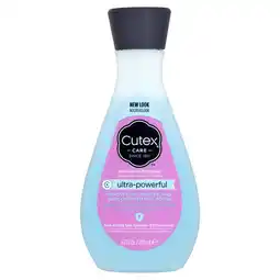 Morrisons Cutex care ultra-powerful nail polish remover offer