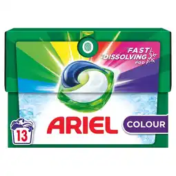 Morrisons Ariel colour all in pods washing liquid capsules washes offer