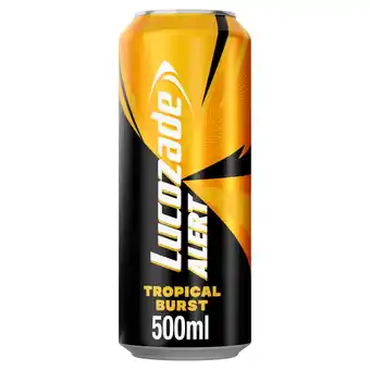 Morrisons Lucozade alert tropical burst offer