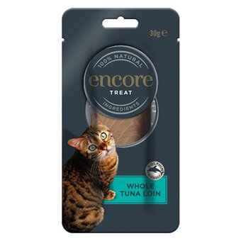 Morrisons Encore whole tuna loin cat treat offer