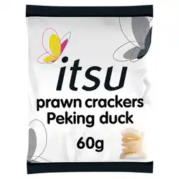 Morrisons Itsu prawn crackers peking duck offer