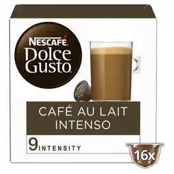 Morrisons Nescafe dolce gusto cafe au lait intenso coffee pods x 16 offer