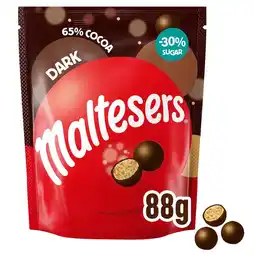 Morrisons Maltesers dark core pouch offer