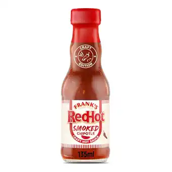 Morrisons Frank's red hot smoked chipotle hot sauce offer
