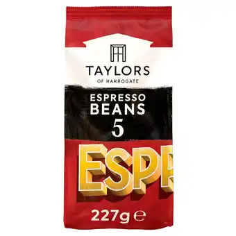 Morrisons Taylors of harrogate espresso coffee beans offer