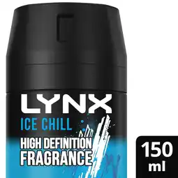 Morrisons Lynx ice chill body spray for men offer