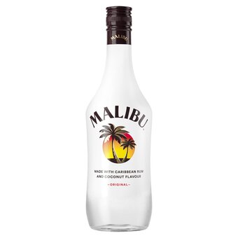 Morrisons Malibu original caribbean white rum with coconut flavour offer
