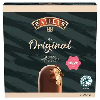 Morrisons Baileys original ice cream sticks offer