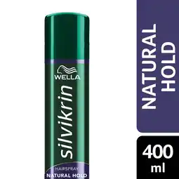 Morrisons Silvikrin natural hold hairspray offer