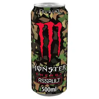 Morrisons Monster assault drink offer