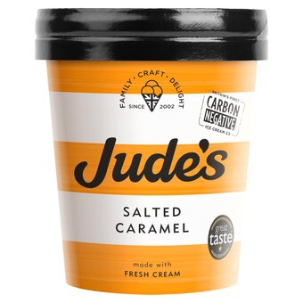 Morrisons Jude's salted caramel ice cream offer