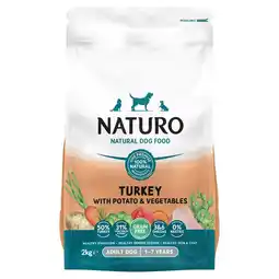 Morrisons Naturo grain free turkey adult dog offer