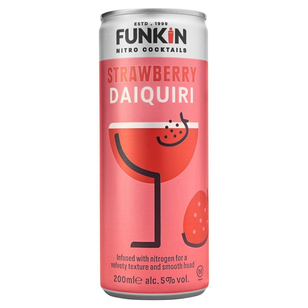 Funkin nitro cocktails strawberry daiquiri offer at Morrisons