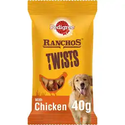 Morrisons Pedigree ranchos twists with chicken offer