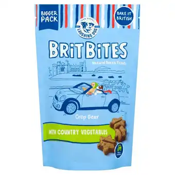 Morrisons Brit bites natural baked dog treats with country vegetables offer