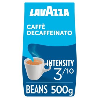 Morrisons Lavazza decaffeinated coffee beans offer
