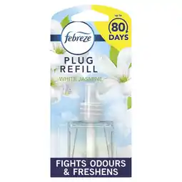 Morrisons Febreze ambi pur air freshener white jasmine plug in refill offer