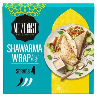 Morrisons Mezeast middle eastern shawarma wrap kit offer