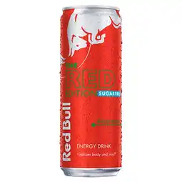 Morrisons Red bull suger free watermelon offer