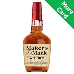 Morrisons Maker's mark kentucky straight bourbon whisky offer