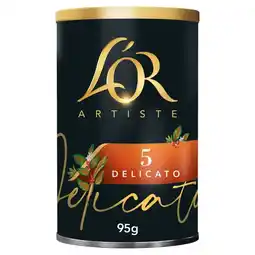 Morrisons L'or artiste delicato instant coffee intensity 5 offer