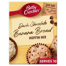 Morrisons Betty crocker dark chocolate banana bread muffin mix offer