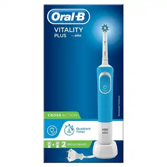 Morrisons Oral-b vitality plus blue cross action electric toothbrush offer