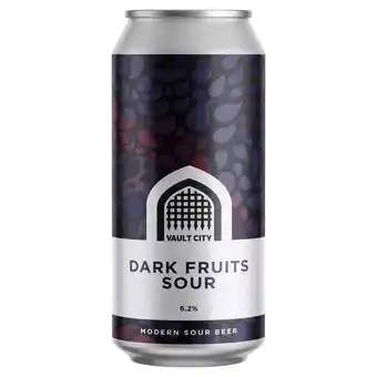 Morrisons Vault city dark fruits sour beer offer