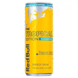 Morrisons Red bull tropical edition sugar free offer