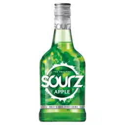 Morrisons Sourz green apple liqueur offer