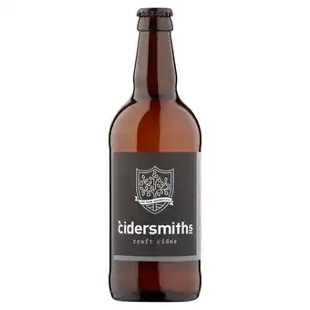 Morrisons Cidersmiths six point six vintage cider (abv 6.6%) offer