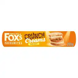 Morrisons Fox's golden crunch creams offer