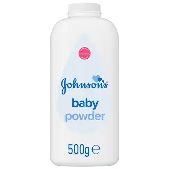Morrisons Johnson's baby powder offer
