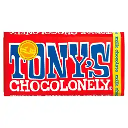 Morrisons Tony's chocolonely milk chocolate offer