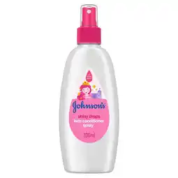 Morrisons Johnson's kids shiny drops conditioner spray offer