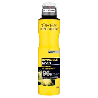 Morrisons L'oreal men expert invincible sport deodorant offer