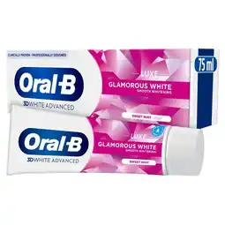 Morrisons Oral-b 3d glamorous white toothpaste offer