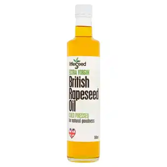Morrisons Littleseed extra virgin british rapeseed oil offer
