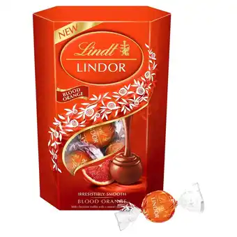 Morrisons Lindt lindor cornet blood orange offer