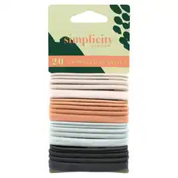 Morrisons Simplicity mixed soft ponytailers offer