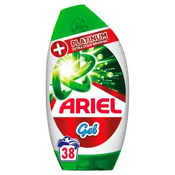 Morrisons Ariel platinum stain remover washing liquid gel 38 washes offer